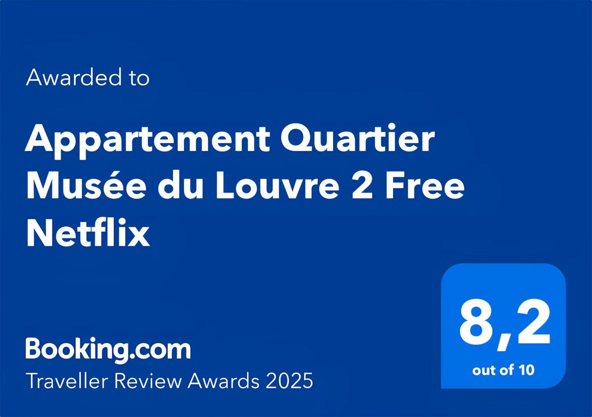 Appartement Quartier Musee Du Louvre 2 Free Netflix Paris Eksteriør bilde